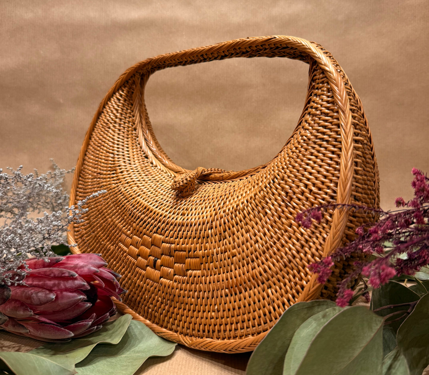 The Artisinal Cresent Handbag