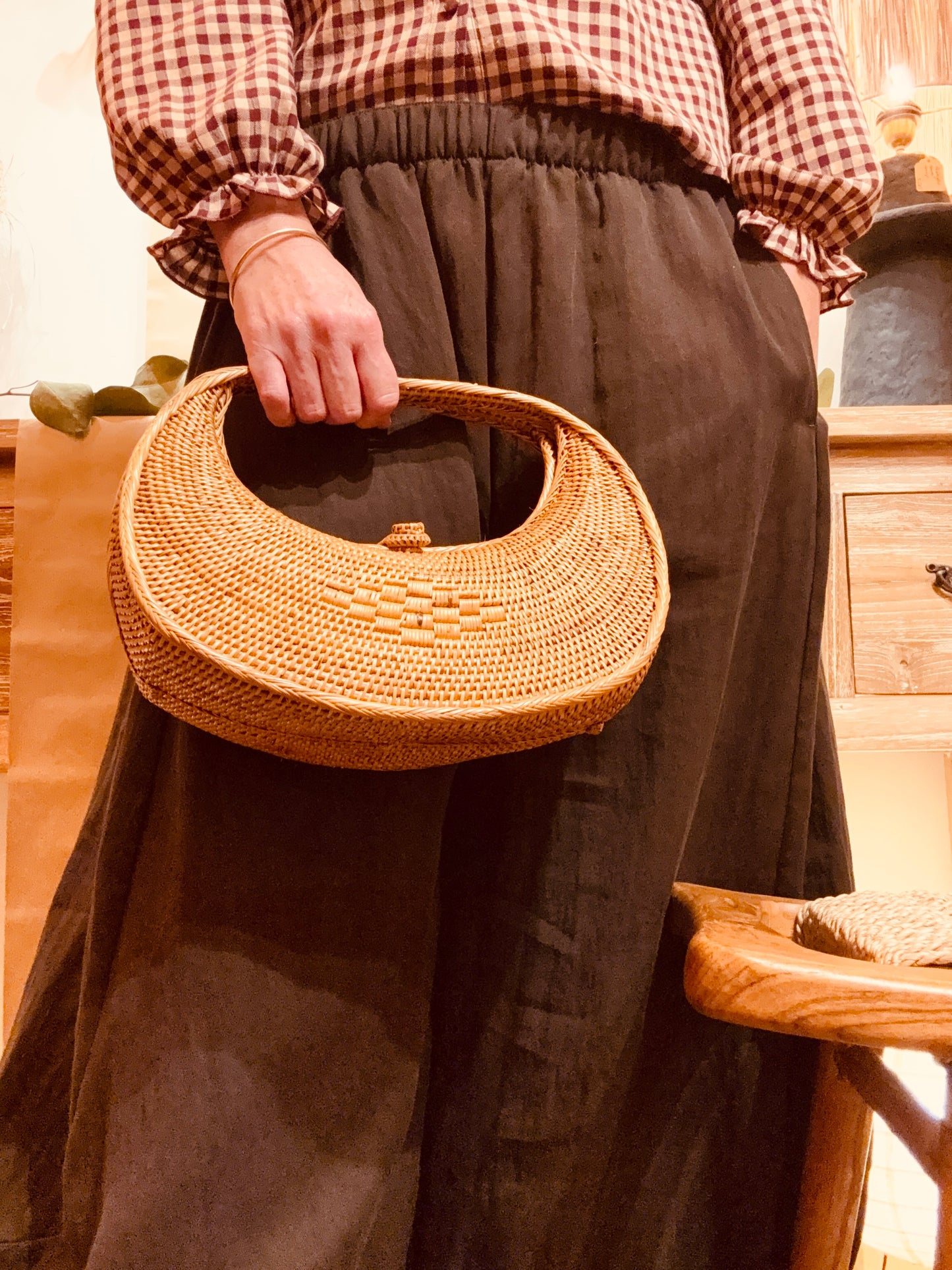 The Artisinal Cresent Handbag
