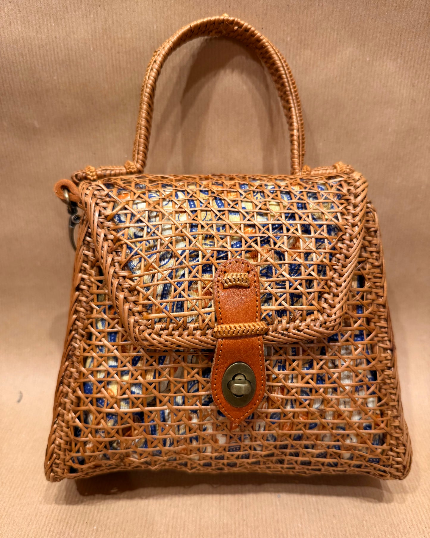 The Petite Lattice Handbag