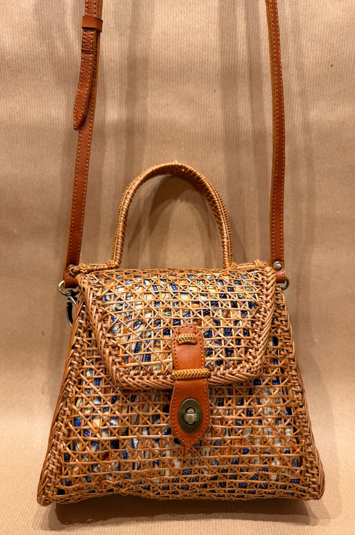 The Petite Lattice Handbag