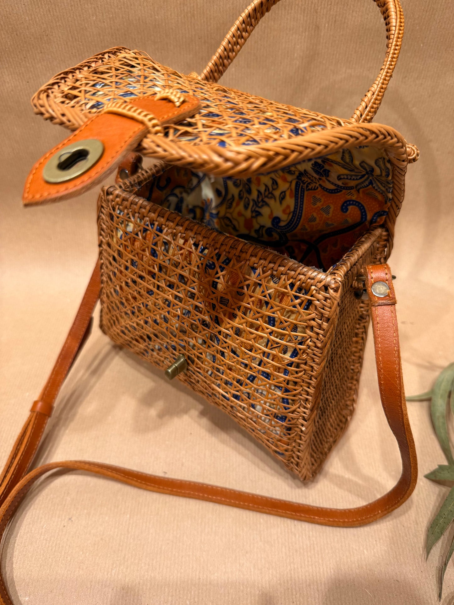 The Petite Lattice Handbag