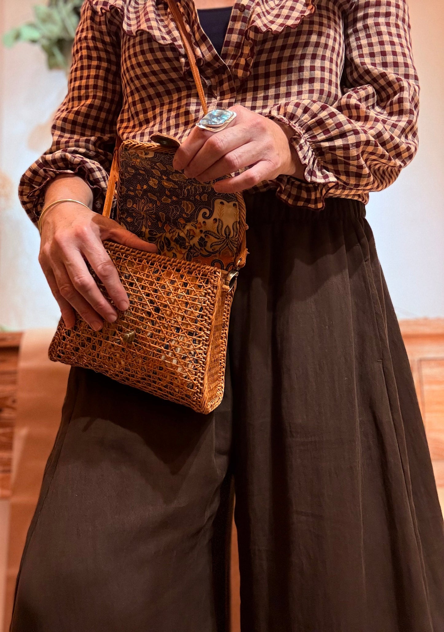 The Petite Lattice Handbag