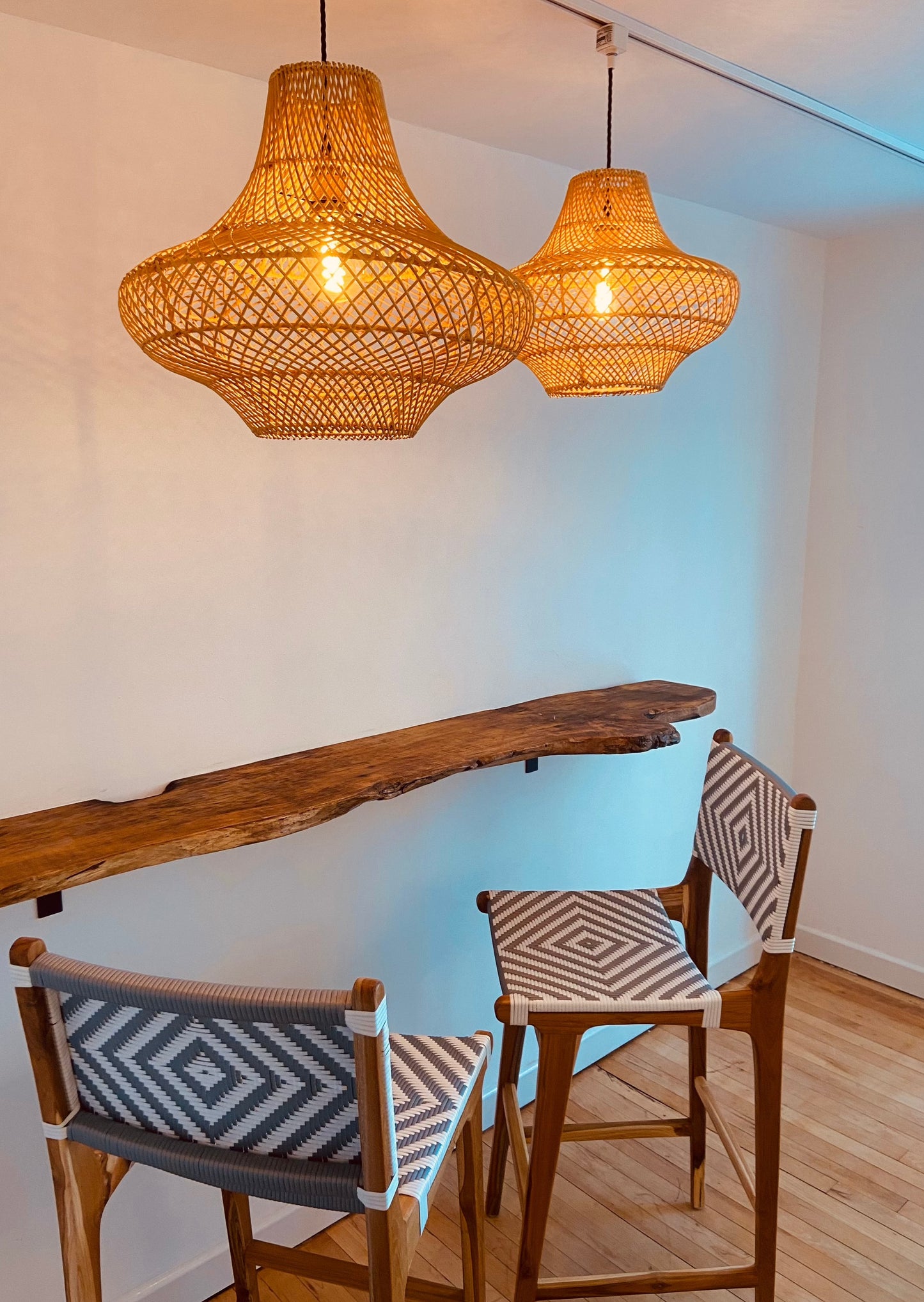 Moroccan Dream Rattan Light Shade: A Warm Glow in Your Home