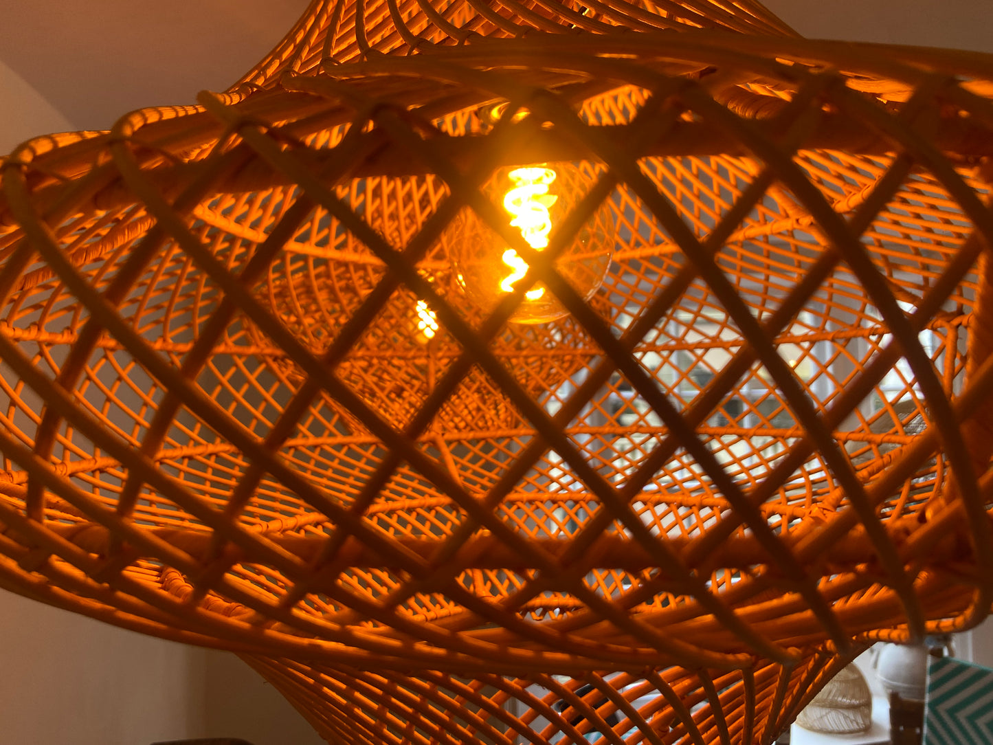 Moroccan Dream Rattan Light Shade: A Warm Glow in Your Home