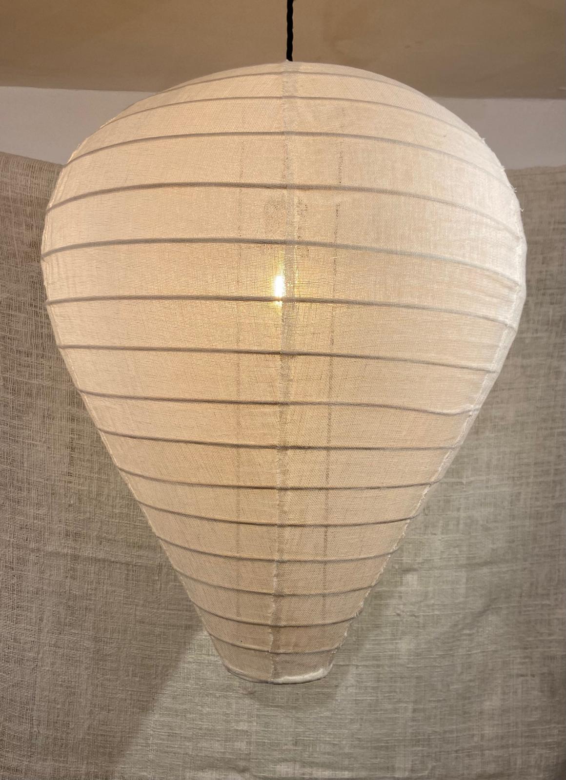 Sleek Jambu Linen Light Shade: Pure Contour Illumination