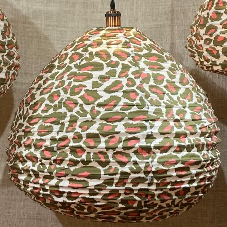 Leopard Luxe Cotton Print Light Shade: Vivid and Bold