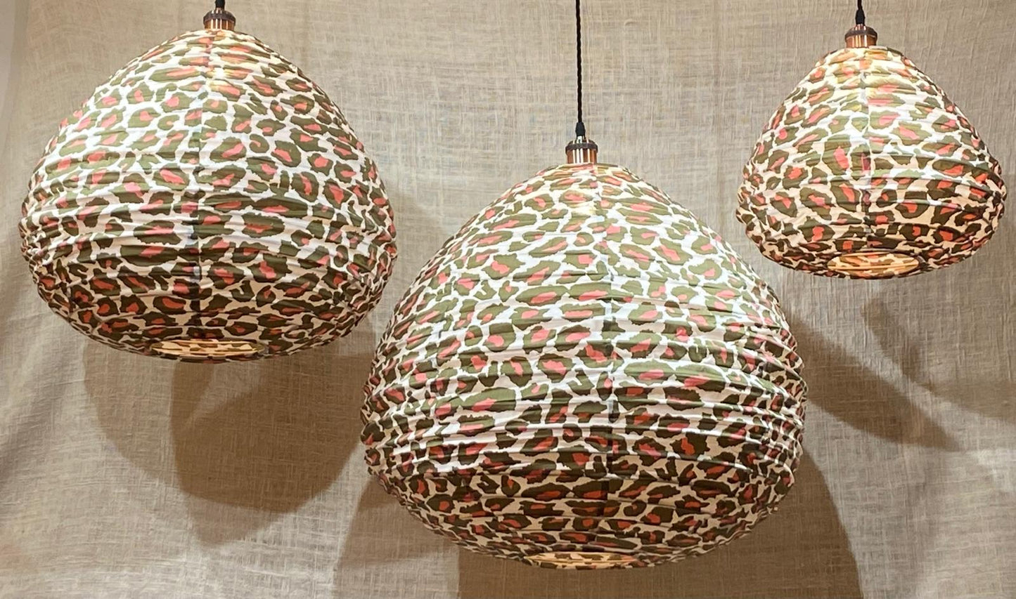Leopard Luxe Cotton Print Light Shade: Vivid and Bold