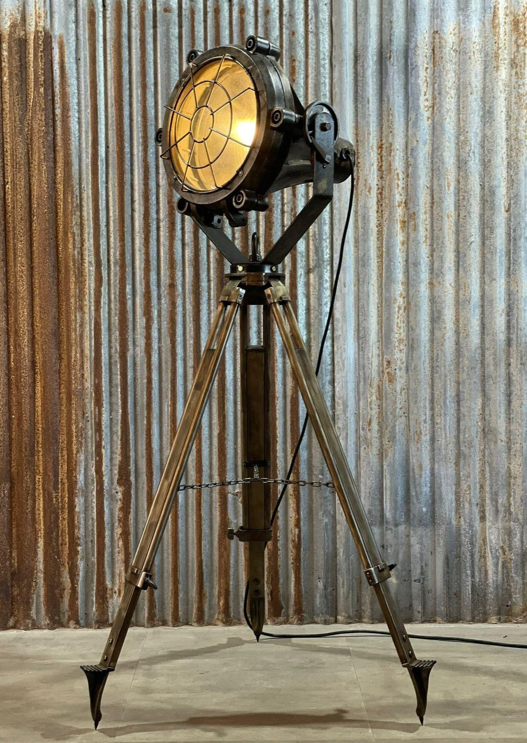 Nautical Studio Floor Lamp: Spotlight on History