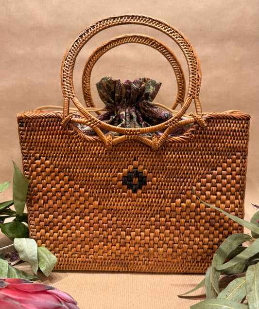 The Tetra Plaid Handbag