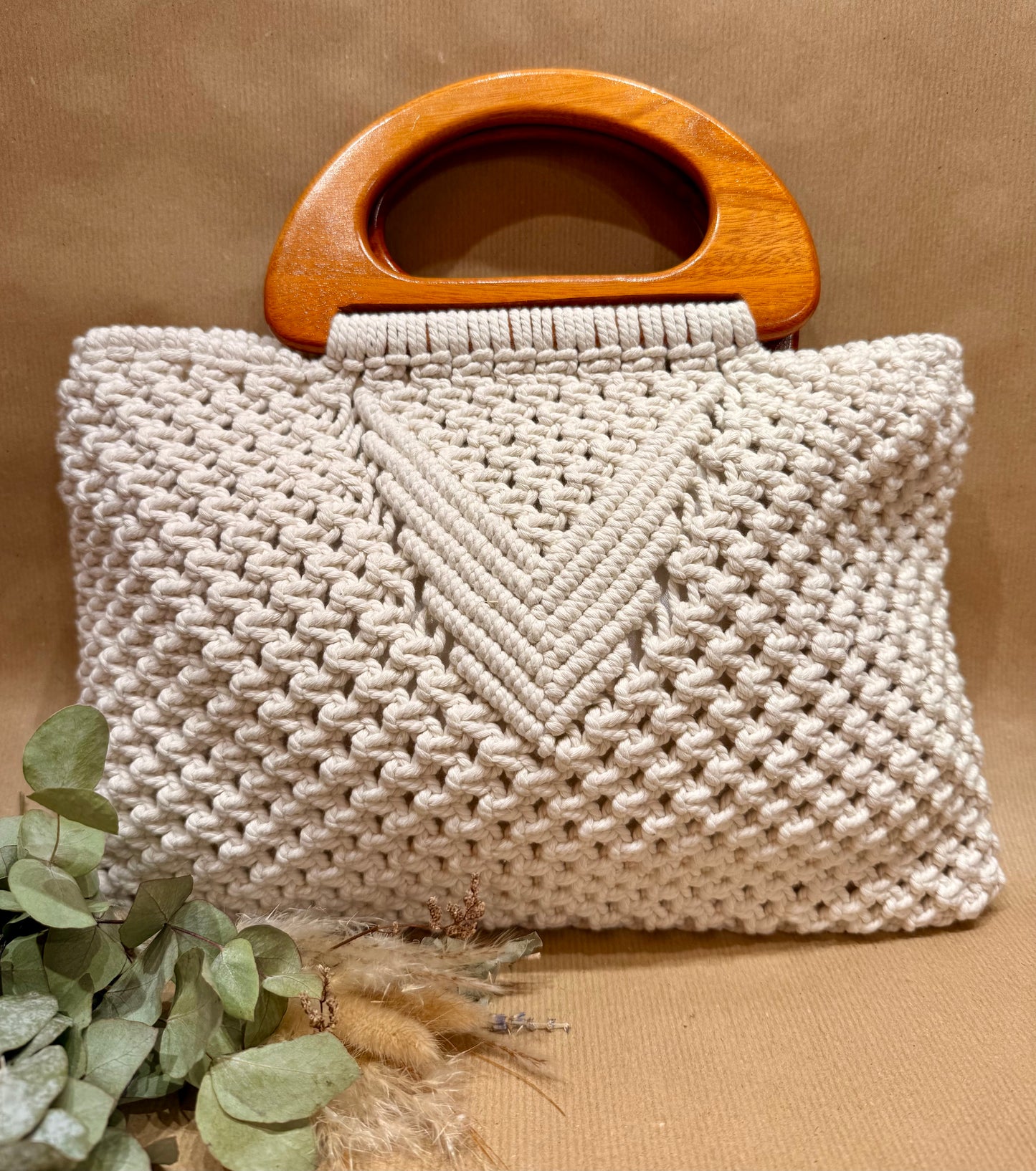 The Mireille Macramé Handbag