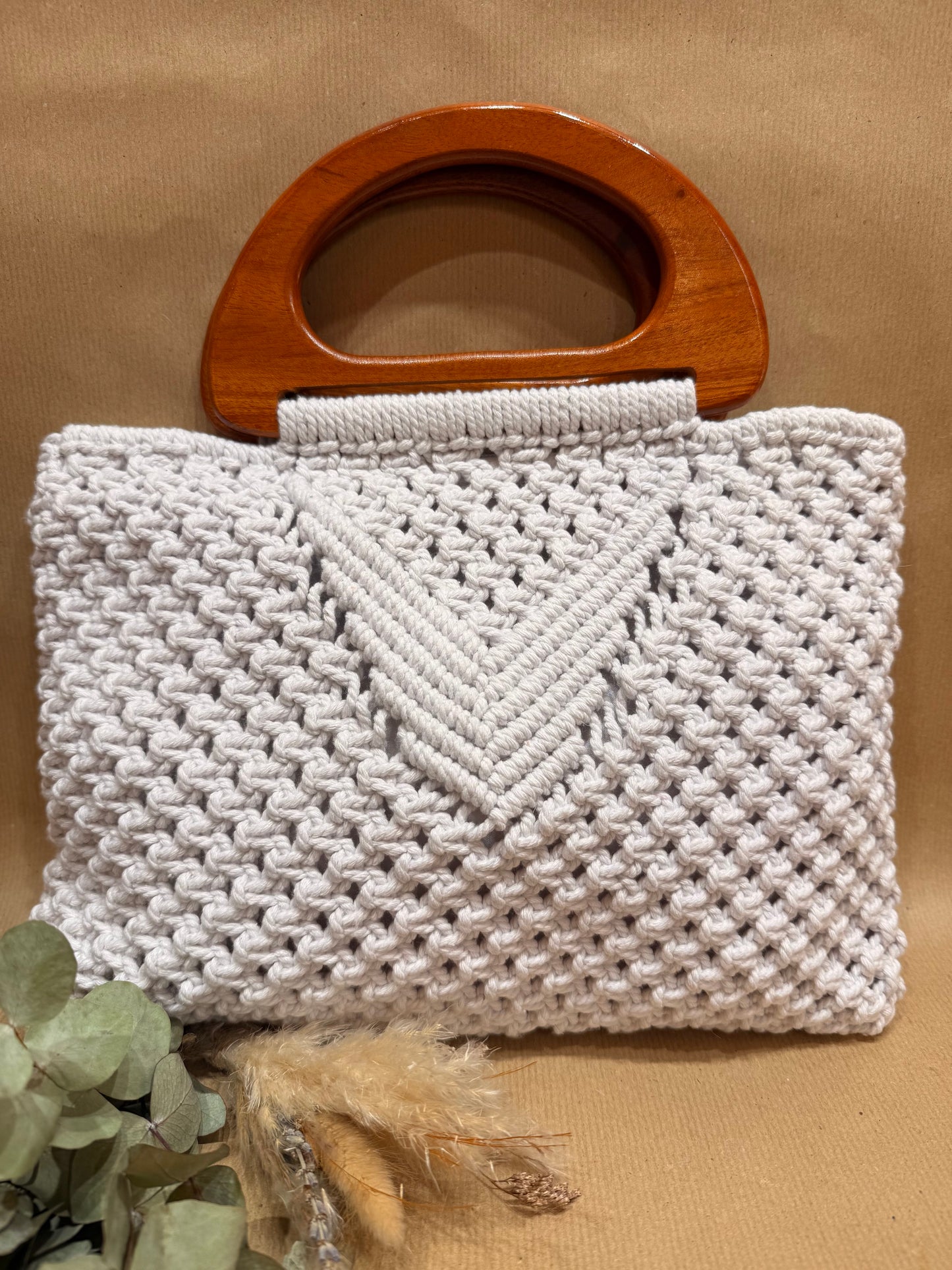 The Mireille Macramé Handbag