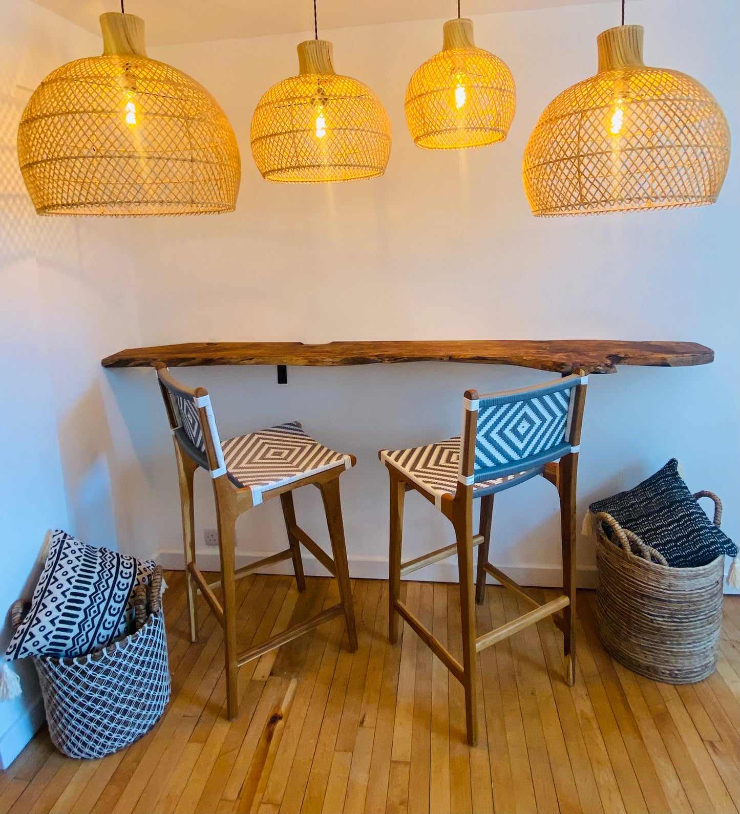 Bell Rattan Light Shade: A Symphony of Style and Warmth