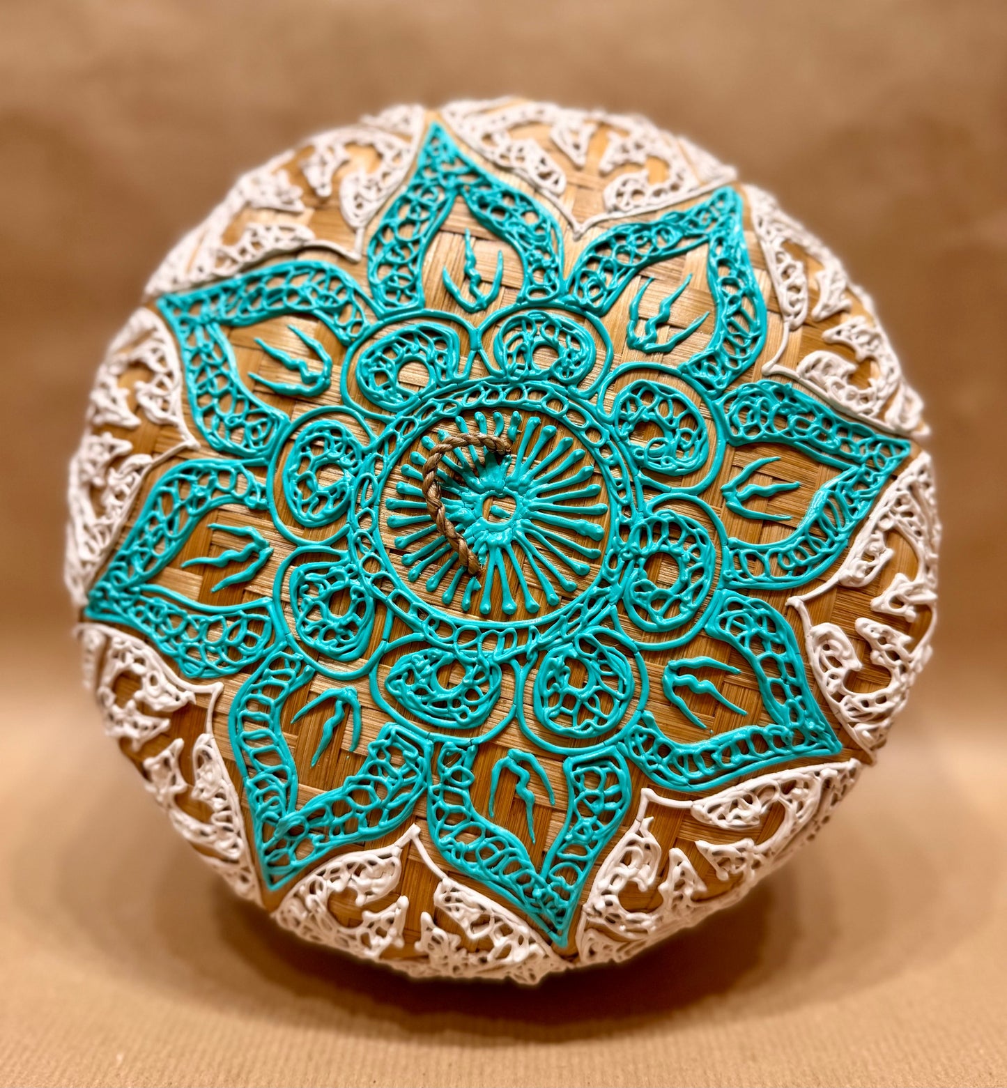 The Mandala Bamboo Storage Box