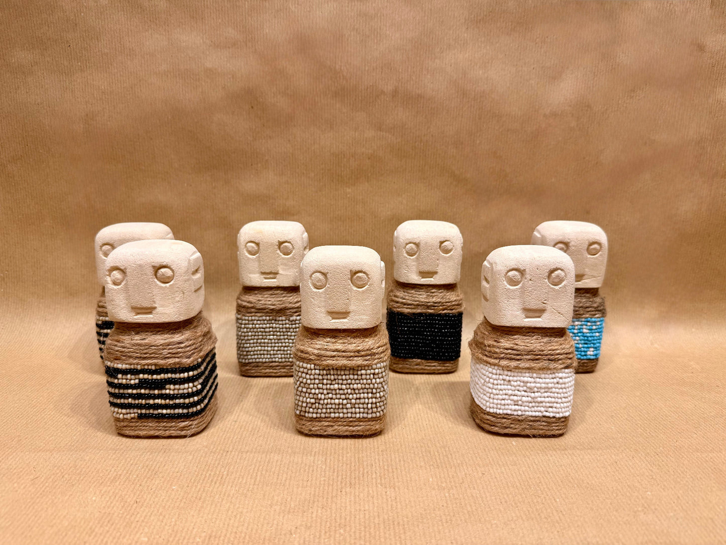 The Sona Sculpture and Tula Shell Sandstone Sculpture