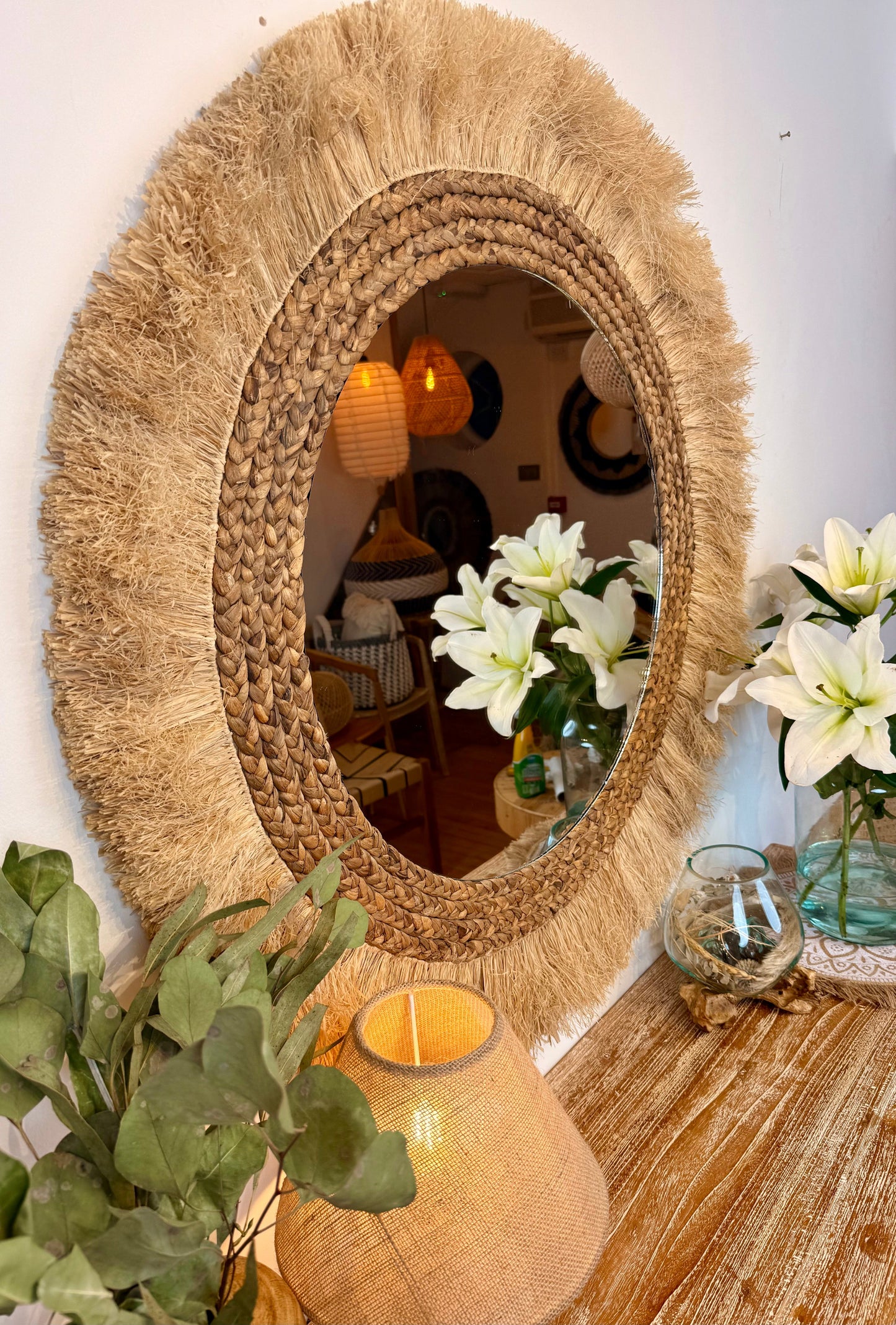 The Woven Horizon Mirror