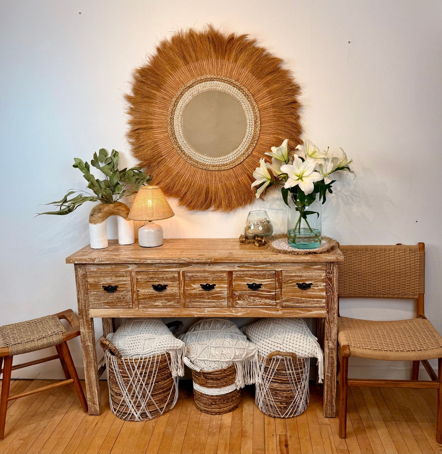 Shoreline Shell Mirror