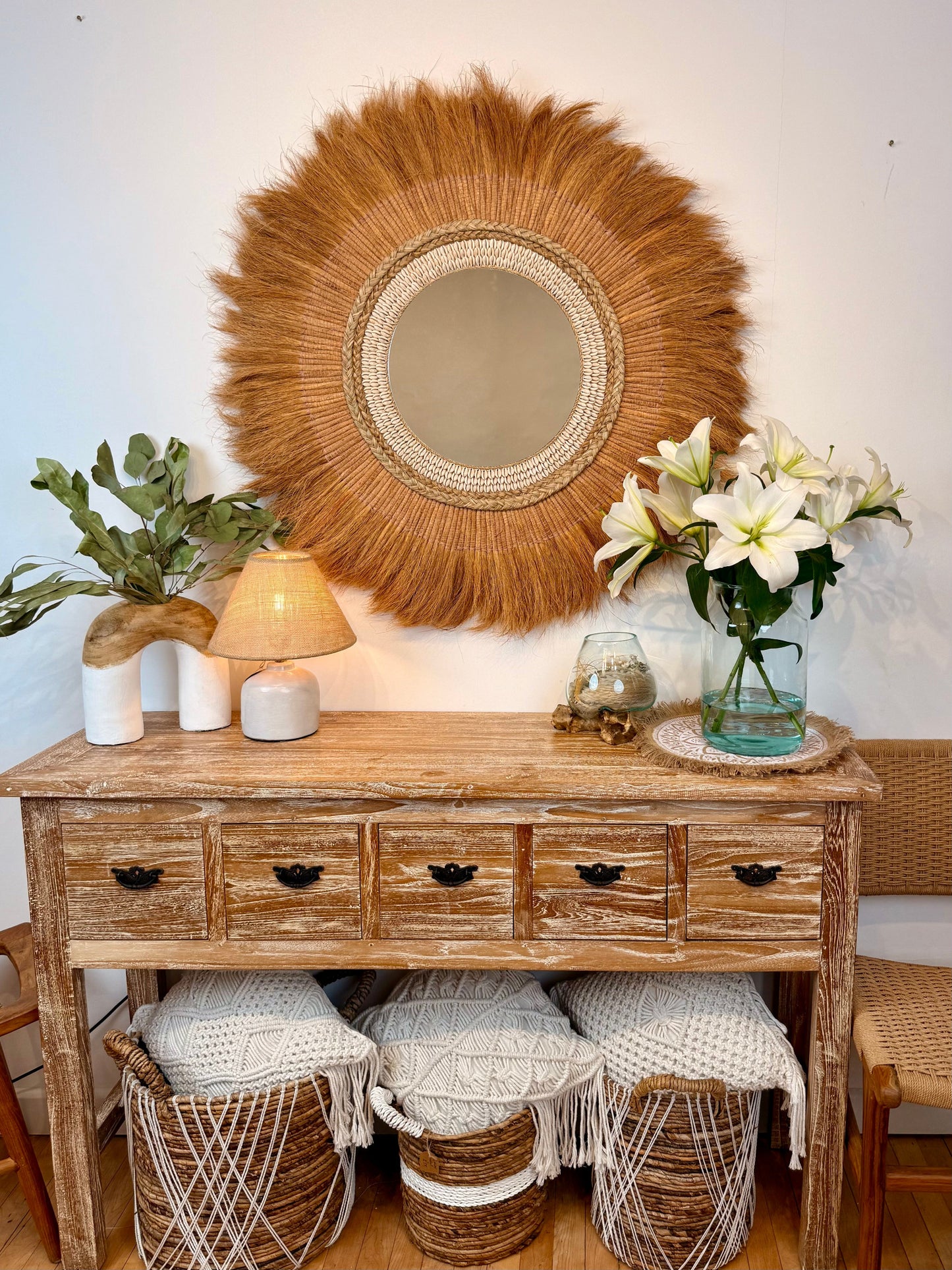 Shoreline Shell Mirror