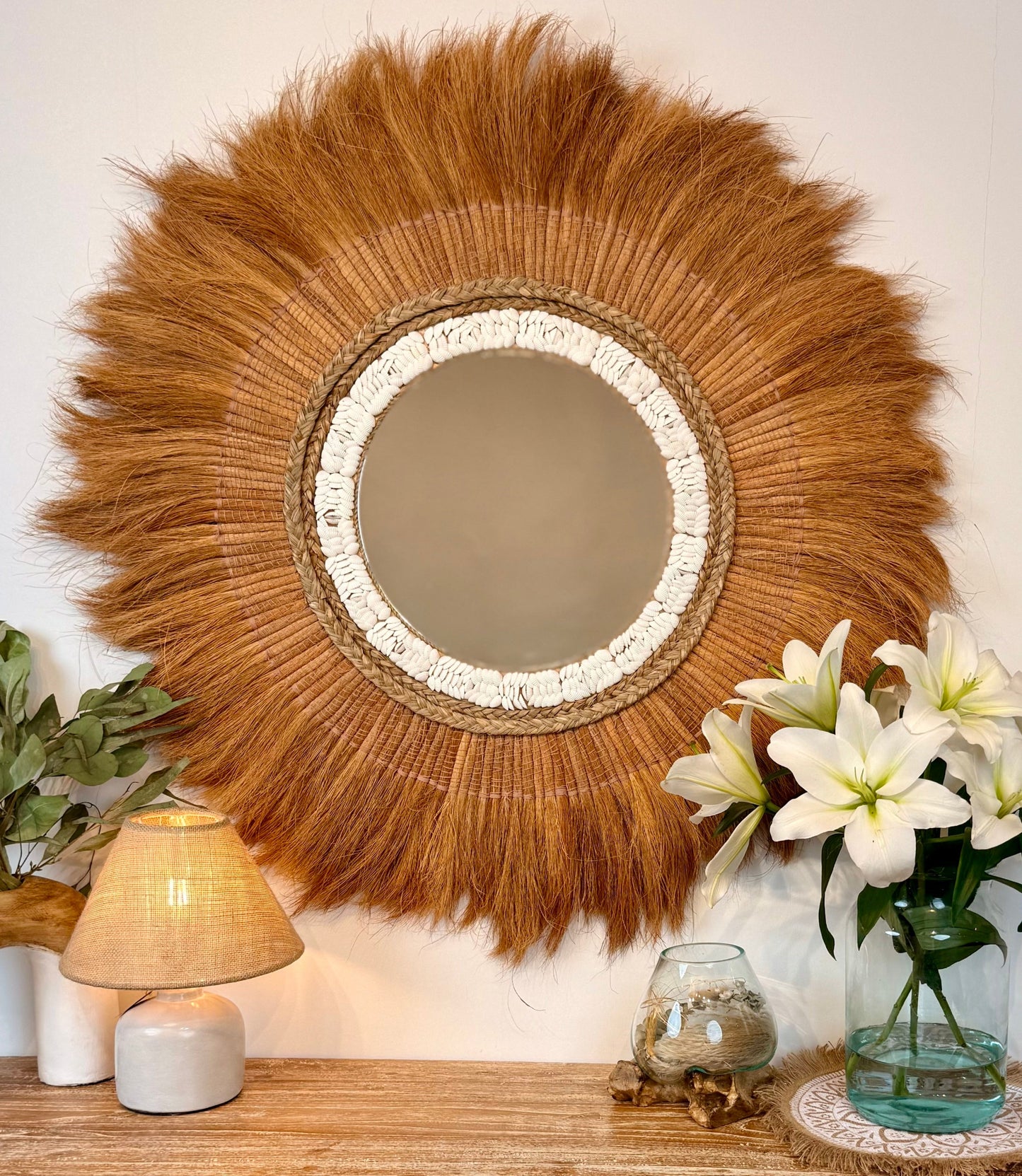 Coastal Shell Mirror