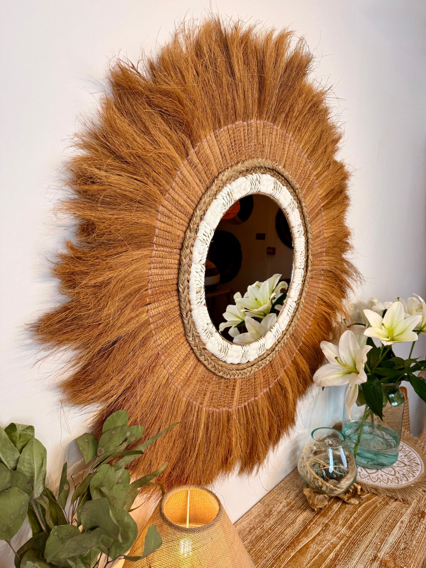 Coastal Shell Mirror