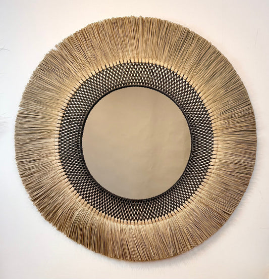 The Black Latticed Mirror