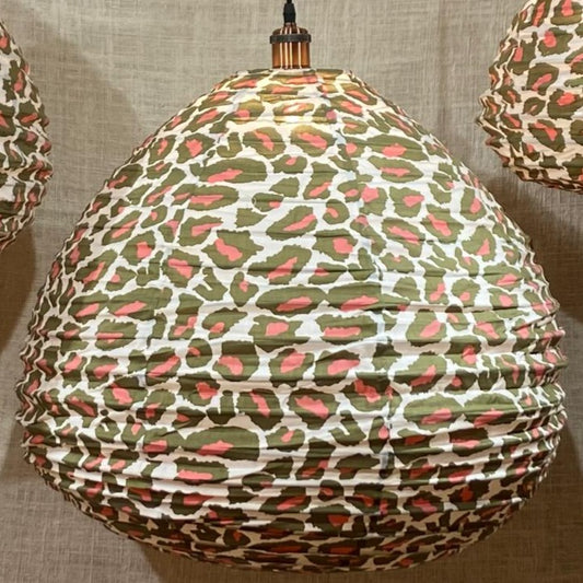 Leopard Luxe Cotton Print Light Shade: Vivid and Bold