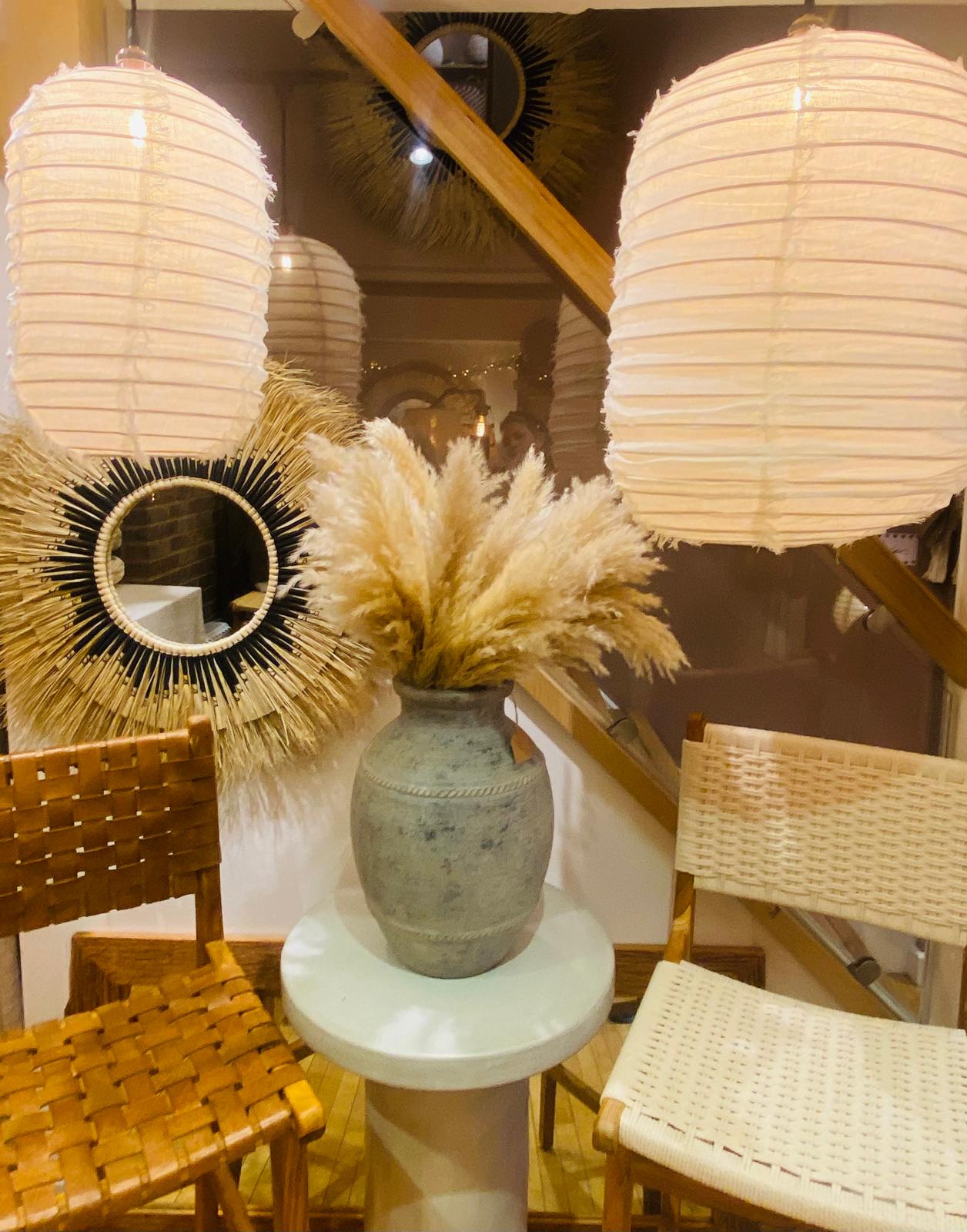 Rippling Radiance Fringed Linen Light Shades: Soft Light Capsules