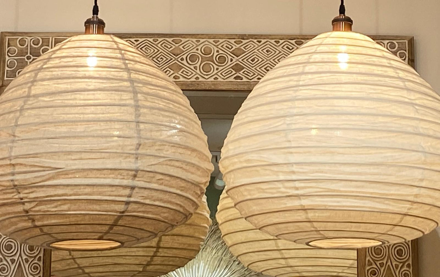 Sublime Smooth Linen Pear drop Light Shade