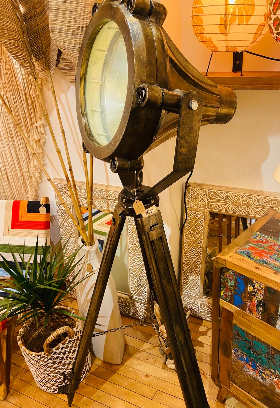 Nautical Studio Floor Lamp: Spotlight on History